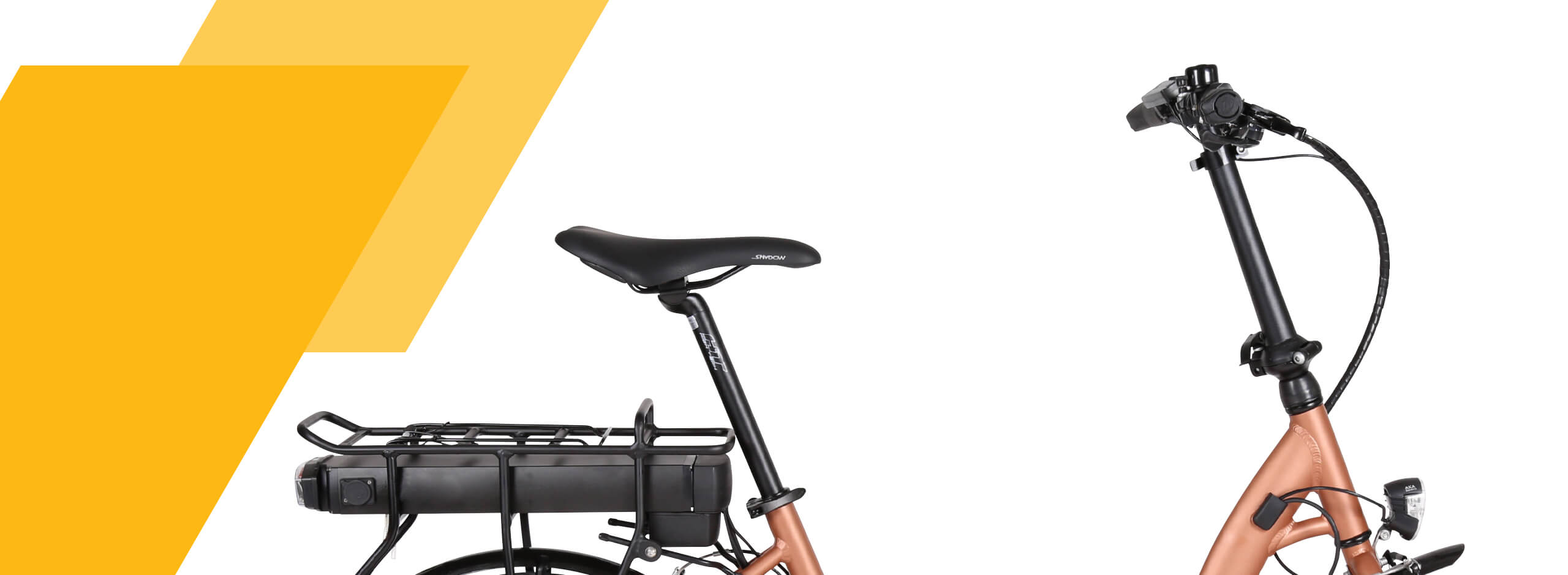 Foldable e-bike; electric bicycle; Foldable